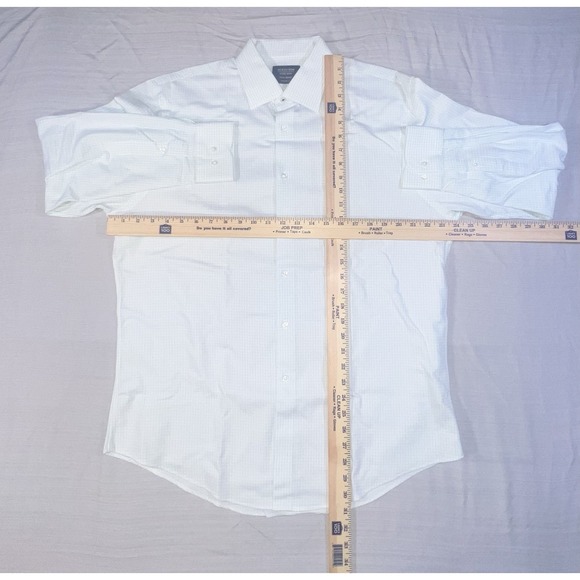 Nordstrom‎ Men's Long Sleeve Medium Button Down Shirt 16 Neck 33/32 Mint Green - Picture 6 of 15